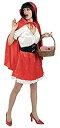 yÁzyAiEgpzRed Riding Hood Velvet Adult Costume Ԃnt[hr[h̑lpRX`[nEBTCYFStandard One-Size