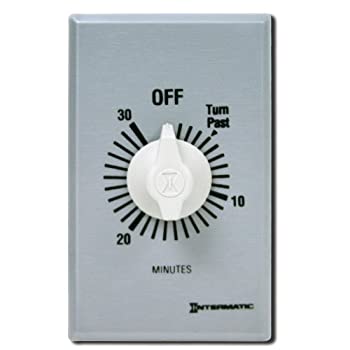 Intermatic FF330Mタイマー、ブラッシュメタルフィニッシュ