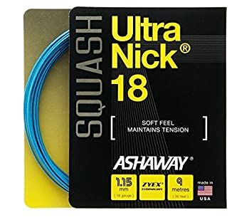 【中古】【輸入品・未使用】Ashaway Ultranick 18 squash string (1 set)