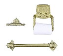 yÁzyAiEgpz[AYebNC|[g]Aztec Imports%J}% Inc. Dollhouse Miniature Ornate Bath Fixture Set 71285 [sAi]