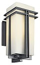 【中古】【輸入品・未使用】Kichler Lighting 49203BK Tremillo 20-1/2-Inch Light Outdoor Wall La...