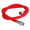 【中古】【輸入品・未使用】MIFLEX 25インチ 低圧 BC クイックディスコネクトホース - ブラック(4)