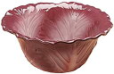 【中古】【輸入品・未使用】Collectible Vegetable Ceramic Glass Red Cabbage Salad Serving Bowl ...