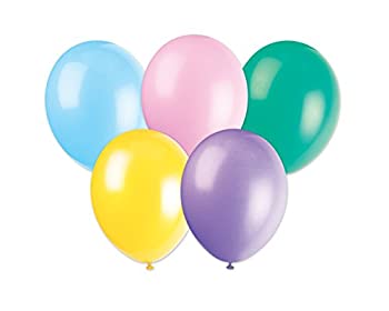 šۡ͢ʡ̤ѡUnique Party 12-Inch Latex Balloons (Pack of 50%% Assorted Pastel) by Unique Party [¹͢]