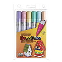 【中古】【輸入品・未使用】Uchida 300-6B 6-Piece Decocolor Broad Point Paint Marker Set by Uch...