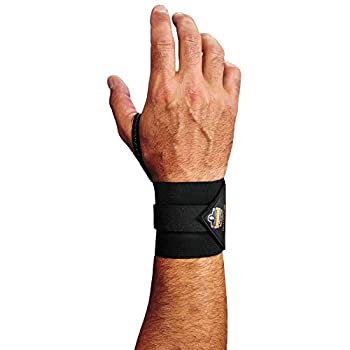 親指ループ付きProFlex 420リストラップ、ブラック、ラージ/Xラージ