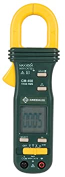 Greenlee CM-450 ACクランプオンメーター、True RMS