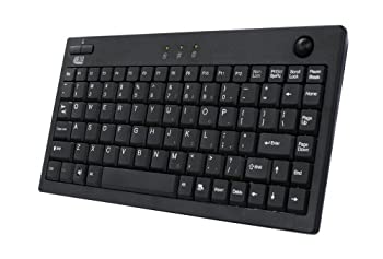 【中古】【輸入品・未使用】Adesso Easy-Touch Mini Trackball - Keyboard - USB - black [並行輸入品]