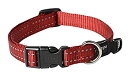 【中古】【輸入品・未使用】ログズユーティリティー スネーク犬用首輪、Mサイズ Red (並行輸入品)