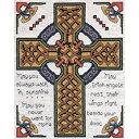 【中古】【輸入品・未使用】ケルト族十字カウント クロスステッチ キット 8%ダブルクォーテ%X10%ダブルクォーテ%14 カウント