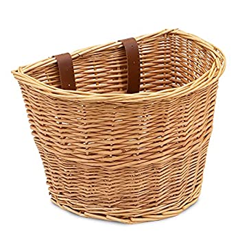 yÁzyAiEgpzProSource Wicker Front Handlebar Bike Basket Cargo by ProSource