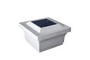 【中古】【輸入品・未使用】Classy Caps SL075W 5x5 Magestic Solar Post Cap - 2 Pack/White(2)