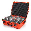 【中古】【輸入品・未使用】Nanuk 945 Case with Dividers (Orange)(2)