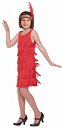 【中古】【輸入品・未使用】Forum Novelties Red Flapper Child Costume%カンマ% Small [並行輸入品]