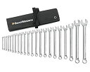 【中古】【輸入品・未使用】GearWrench 81916 22 pc. Long Pattern Combination Non-Ratcheting Wrench, Metric(3)