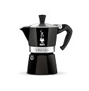 【中古】【輸入品・未使用】BIALETTI (ビアレッティ) 直火式 モカエキスプレス 3カップ ブラック 並行輸入品