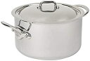 【中古】【輸入品・未使用】Mauviel Made In France M'Cook 5 Ply Stainless Steel 5231.25 6.4-Qua...