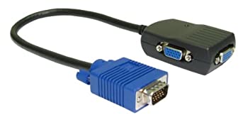 【中古】【輸入品・未使用】ポータブルビデオ分配アンプ VGAスプリッターケーブル 【中古】【輸入品・未使用】ポータブルビデオ分配アンプ VGAスプリッターケーブル