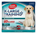 【中古】【輸入品・未使用】Simple Solution Training Pads%カンマ% 50 Pads%カンマ% Extra Large by Simp...