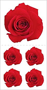 【中古】【輸入品・未使用】Paper House Stickers 2%ダブルクォーテ%X2%ダブルクォーテ% 6/Pkg-Red Roses (並行輸入品)