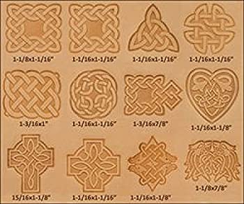 Tandy Leather Craftool Celtic Stamp Set of 12 8161-00 by Tandy Leather