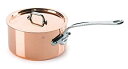 【中古】【輸入品・未使用】(2.6l) - Mauviel M'Heritage Copper M150S 6110.19 2.6l Saucepan with...