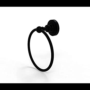 【中古】【輸入品・未使用】Allied Brass DT-16-BKM 6-Inch Towel Ring%カンマ% Matte Black by Allied Brass