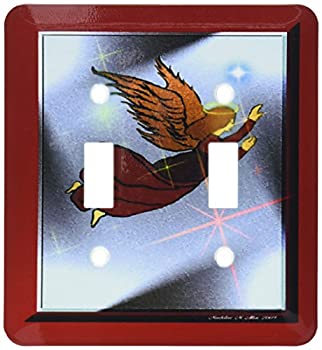【中古】【輸入品・未使用】3drose LSP 6685?_ 2?Rejoice Angelクリスマスアート5ダブル切り替えスイッチ