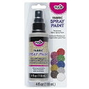 【中古】【輸入品・未使用】Tulip Fabric Spray Paint 4oz-Glistening Gold - Gold Glitter (並行輸入品)