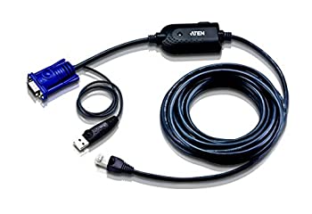 【中古】【輸入品・未使用】ATEN USB VGA コンピューターモジュール (5mケーブル一体型) KA7970