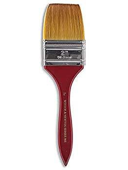 【中古】【輸入品 未使用】Winsor Newton Series 965 Golden Nylon Natural Hair Short Handle Brush - Wash 2 inch by Winsor Newton