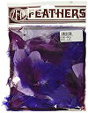 【中古】【輸入品・未使用】Turkey Plumage Feathers .5 Ounces-Purple (並行輸入品)