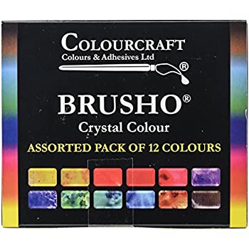 【中古】【輸入品・未使用】Brusho 12 15g Starter set Non Toxic