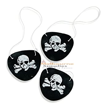 yÁzyAiEgpzFun Express Felt Pirate Eye Patches 1 Dozen by Fun Express [sAi]