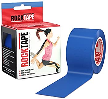 Rocktape Kinesiology Tape Athletes%カンマ% Water Resistant%カンマ% Reduce Pain & Injury Recovery%カンマ% 5cm x 5m%カンマ% Uncut%カンマ% Navy Blue