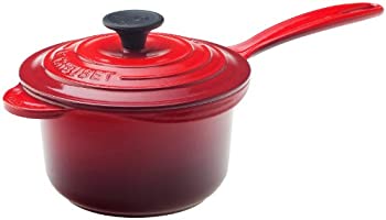 楽天スカイマーケットプラス【中古】【輸入品・未使用】Le Creuset Enameled cast-iron 1???1?/ 4-quartアイアンハンドルPrecision Pour Saucepan 1.25 qt レッド L2515-1667