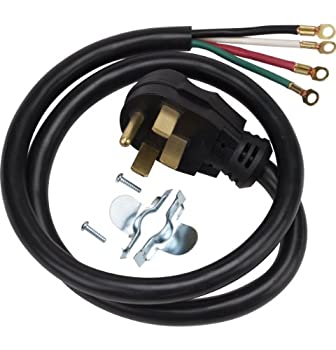 【中古】【輸入品・未使用】General Electric WX9X35 4-wire Range Cord%カンマ% 4-foot by GE Retail Parts [並行輸入品]