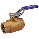 yÁzyAiEgpzNIBCO T-585-70-SV Cast Bronze Ball Valve with Safety Vent%J}% Two-Piece%J}% Locking Lever Handle%J}% 3/4 Female NPT Thread (FIPT) by