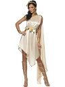 【中古】【輸入品 未使用】Smiffys Women 039 s White/Gold Fever Goddess Costume - Us Dress 6-8