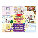 【中古】【輸入品・未使用】Reusable Sticker Pad - Play House!