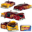 【中古】【輸入品・未使用】1951 Mercury Fire Chief 1:24 Scale (Red/Yellow Flames) by Jada [並行輸入品]