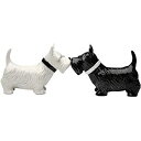 【中古】【輸入品・未使用】Salt & Pepper Shakers Set - SCOTTISH TERRIER New Ceramic Gifts 8588