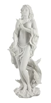 【中古】【輸入品・未使用】Aphrodite Greek Goddess Of Love Marble Finish Statue [並行輸入品]