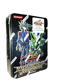 YuGiOh 5Ds 2011 Duelist Pack Collection Tin Frozen Fitzgerald%カンマ% Underground Arachnid%カンマ% Zeman the Ape King Hundred Eyes