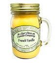 yÁzyAiEgpz(1) - French Vanilla Scented 380ml Mason Jar Candle By Our Own Candle Company New