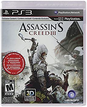 【中古】【輸入品・未使用】Assassin's Creed III (輸入版:北米) - PS3【メーカー名】UbiSoft(World)【メーカー型番】34723【ブランド名】UbiSoft(World)【商品説明】Assassin's Creed III (輸入版:北米) - PS3当店では初期不良に限り、商品到着から7日間は返品を 受付けております。こちらは海外販売用に買取り致しました未使用品です。買取り致しました為、中古扱いとしております。他モールとの併売品の為、完売の際はご連絡致しますのでご了承下さい。速やかにご返金させて頂きます。ご注文からお届けまで1、ご注文⇒ご注文は24時間受け付けております。2、注文確認⇒ご注文後、当店から注文確認メールを送信します。3、配送⇒当店海外倉庫から取り寄せの場合は10〜30日程度でのお届けとなります。国内到着後、発送の際に通知にてご連絡致します。国内倉庫からの場合は3〜7日でのお届けとなります。　※離島、北海道、九州、沖縄は遅れる場合がございます。予めご了承下さい。お電話でのお問合せは少人数で運営の為受け付けておりませんので、メールにてお問合せお願い致します。営業時間　月〜金　10:00〜17:00お客様都合によるご注文後のキャンセル・返品はお受けしておりませんのでご了承下さい。