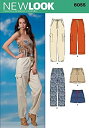 【中古】【輸入品・未使用】New Look 6055 Misses' Pants and Shorts Sewing Pattern%カンマ% Size A (6-8-10-12-14-16) by Simplicity Creative Group Inc - Patterns