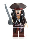 【中古】【輸入品・未使用】Captain Jack Sparrow (Hat & Jacket) - LEGO Pirates of the Caribbean Minifigur