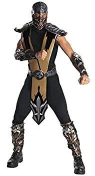 【中古】【輸入品 未使用】Mortal Kombat - Scorpion Adult Costume モータルコンバット - スコーピオン大人用コスチューム♪ハロウィン♪サイズ：One-Size