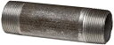 【中古】【輸入品・未使用】Anvil 8700142600%カンマ% Steel Pipe Fitting%カンマ% Nipple%カンマ% 1-1/4 NPT Male x 8 Length%カンマ% Black Finish by Anvil International(3)